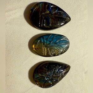 Carved Labradorite Gemstones